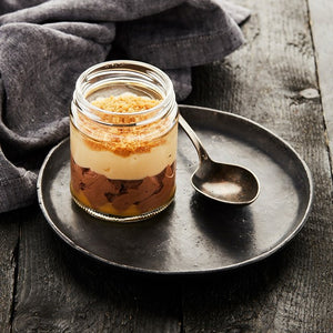 Duo van chocolademousse - advocaat