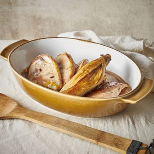 Hoofdgerecht: Patrijsfilet - spruitenpuree - witloof