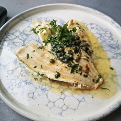 Hoofdgerecht: Pladijs - boterbonen - aardappelbolletjes