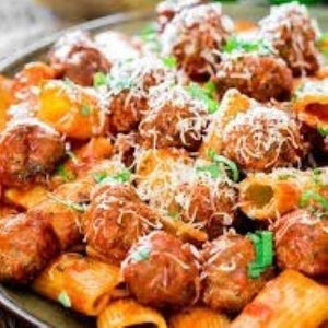 Rigatoni - polpette