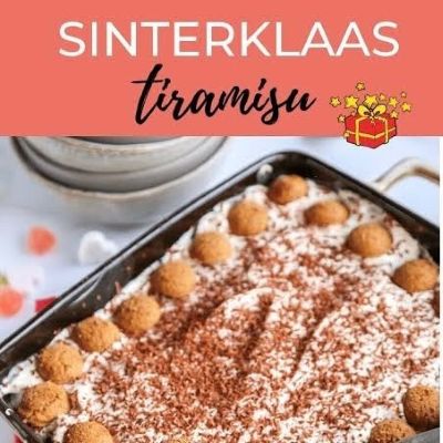 Sinterklaas Tiramisú met speculaas