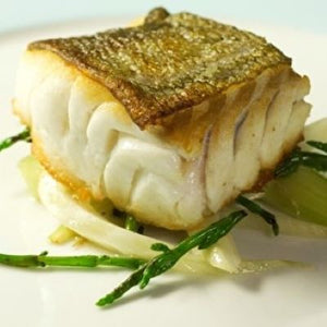 Hoofdgerecht; Skrei - prei & zeekraal